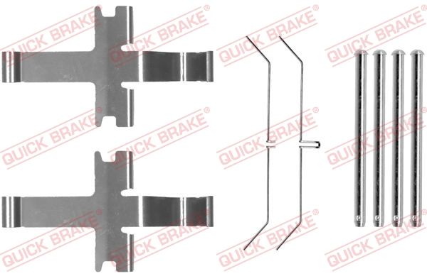 QUICK BRAKE Комплектующие, колодки дискового тормоза 109-1752